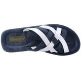Siebi - Badslippers - Marine/wit - Sportief
