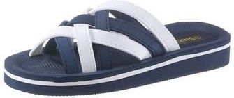 Siebi - Badslippers - Marine/wit - Sportief
