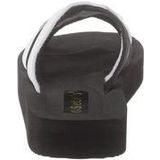 Siebi - Badslippers - Zwart/wit - Sportief