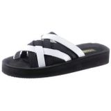 Siebi - Badslippers - Zwart/wit - Sportief