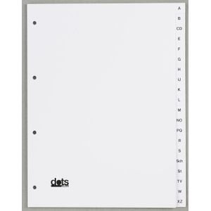 dots Ordnerregister Vollformat A-Z DIN A4