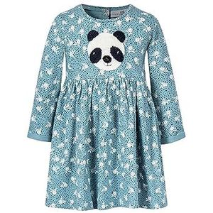 Happy Girls meisjesjurk kinderjurk, cyaan, 74