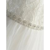 Onderjurk - Effen - Kant - Gedrapeerd - Mouwloos - Normale Pasvorm