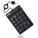 KeySonic ACK-118BK numeriek toetsenbord Universeel USB Zwart