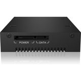 ICY BOX IB-2212SSK 8,89 cm (3.5") Opslagschijflade Zwart