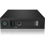 ICY BOX IB-2212SSK 8,89 cm (3.5") Opslagschijflade Zwart