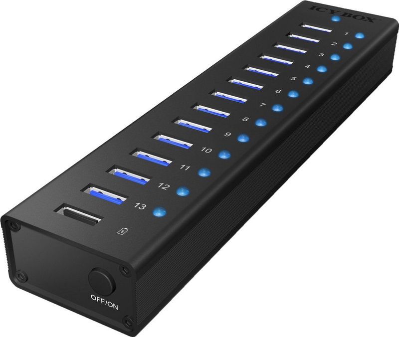 Raidsonic ICY BOX IB A3 13 Port USB Hub