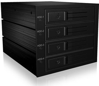 ICY BOX Backplane 4x 3.5 inch SAS/SATA HDD - Hot Swap