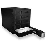 ICY BOX IB-565SSK 3x 5,25" Opslagschijflade Zwart