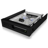 ICY BOX - IB-2217aStS - Wisselframe - Zwart - Metaal