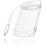 Icy Box - IB-AC703-C - Harddisk Behuizing - Wit - Kunststof