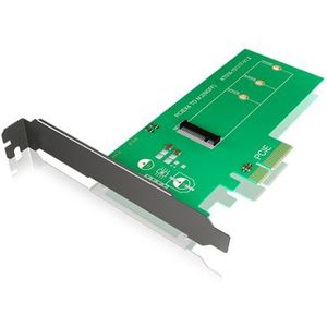 ICY BOX IB-PCI20 - PCIe-Kart - M.2 PCIe SSD Zu PCIe 3.0 X4 Host PCI Express X4 Adapterkaart Voor M.2 SSD PCIe X4