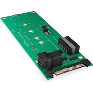 RaidSonic - IB-M2B02 - Interface-adapter - Groen - Voor M.2-kaarten