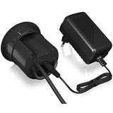 Icy Box Kaartlezer Combo USB-hub - USB 3.0 - Zwart