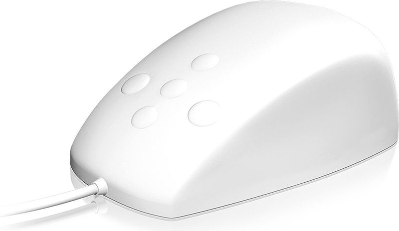 KeySonic KSM-3020M-W muis Kantoor Ambidextrous USB Type-A