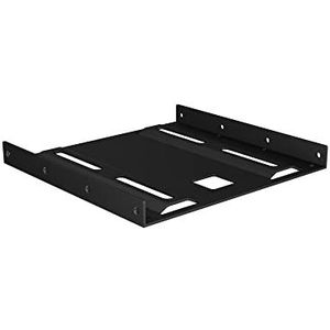 ICY BOX IB-AC653 interne montageframe (3,5 inch) voor 1 x harde schijf 2, 5 inch of SSD, staal, zwart