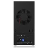 ICY BOX - IB-RD3621-C31 - USB RAID-behuizing - Zwart - USB 3.1 Gen2