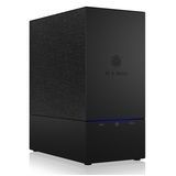 ICY BOX - IB-RD3621-C31 - USB RAID-behuizing - Zwart - USB 3.1 Gen2
