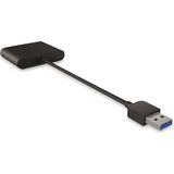 Icy Box IB-CR301-U3 Kaartlezer - USB 3.0 - Zwart