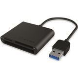 Icy Box IB-CR301-U3 Kaartlezer - USB 3.0 - Zwart