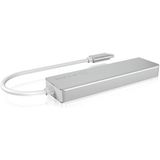 ICY BOX IB-HUB1413-CR USB 3.2 Gen 1 (3.1 Gen 1) Type-C Zilver