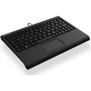 KeySonic ACK-3410 toetsenbord Kantoor USB QWERTZ Duits Zwart
