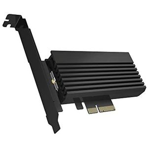 ICY BOX IB-PCI214M2-HSL PCIe M2. kaart met heatsink