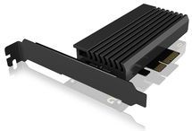 ICY BOX - IB-PCI214M2-HSL - PCIe-Kaart - M.2 PCIe (NVMe) SSD - PCIe 4.0 x4