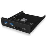 ICY BOX IB-HUB1417-i3 Zwart