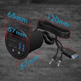 Icy Box - IB-HUB1403B - 4-poorts USB 3.0 Hub - Zwart - Voor 60 mm Montagetafel