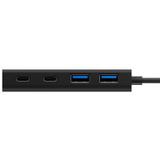 ICY BOX USB 3.2 Gen 1 Hub - 4 Poorten - Zwart