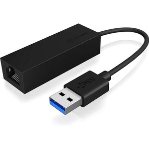 ICY BOX IB-AC501a Ethernet Adapter - 1000 Mbit/s - USB 2.0/3.2 Gen 1