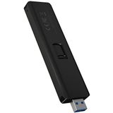 ICY BOX M.2 behuizing voor M.2 SATA SSD, stick vorm, plug inschuifbaar, USB 3.1 Gen2 (10 Gbit/s), aluminium, zwart