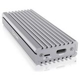 ICY BOX - SSD M.2 NVMe Behuizing - USB 3.1 Gen2 - Zilver - Aluminium