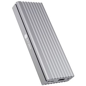 ICY BOX - SSD M.2 NVMe Behuizing - USB 3.1 Gen2 - Zilver - Aluminium