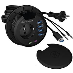 Hub 4-poorts IcyBox USB 3.0 IB-Hub1430 tafelhub externe retail