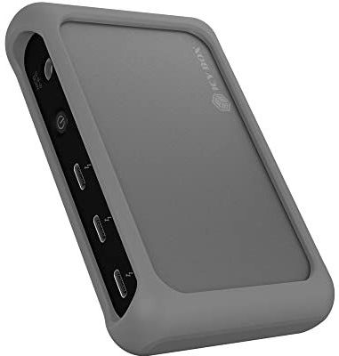 Icy Box IB-HUB801-TB4 (Thunderbolt, 4 Havens), Docking station + USB-hub, Grijs