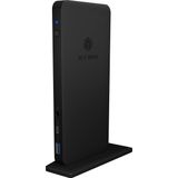 ICY BOX USB-C Dock - Zwart - USB 3.2 Gen 1 - Power Delivery