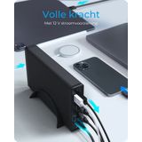 ICY BOX 60087 3,5 harde schijf behuizing, 2,5 harde schijf behuizing 3.5 inch, 2.5 inch USB-C, USB 3.2 Gen 2 (USB 3.1