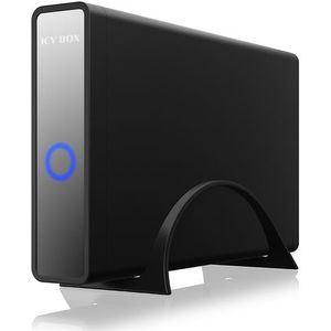 ICY BOX 60087 3,5 harde schijf behuizing, 2,5 harde schijf behuizing 3.5 inch, 2.5 inch USB-C, USB 3.2 Gen 2 (USB 3.1