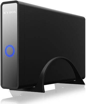 ICY BOX 60087 3,5 harde schijf behuizing, 2,5 harde schijf behuizing 3.5 inch, 2.5 inch USB-C, USB 3.2 Gen 2 (USB 3.1