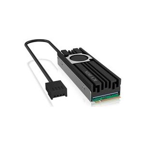 ICY BOX - Koellichaam IcyBox SSD M.2 IB-M2HSF-703 - 2280 - Aluminium - Inclusief Warmtegeleidingspads