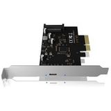 Icy Box - IB-PCI1901-C32 - PCIe USB 3.2 Controller Kaart - Zwart - Aluminium