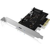 Icy Box - IB-PCI1901-C32 - PCIe USB 3.2 Controller Kaart - Zwart - Aluminium