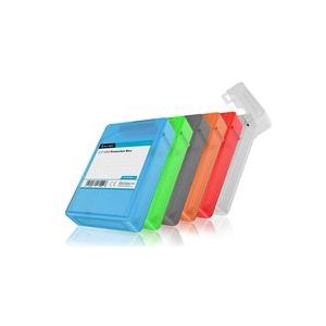 ICY BOX - IB-AC602b-6 - Harde Schijf Dozen - Veelkleurig - Kunststof - 6-delig