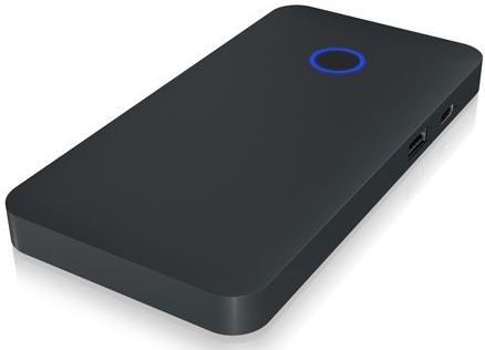 ICY BOX 60794 USB-C Dockingstation - Universeel - Zwart