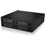 Icy Box - IB-2242U2K - Backplane - 4x 2,5" U.2 SSD - Accessoires voor Harde Schijven