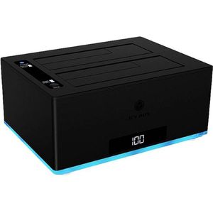 ICY BOX IB-127CL-U3 USB 3.2 Gen 1 (3.1 Gen 1) Type-B Zwart