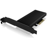 Icy Box - IB-PCI208-HS - Storage Controller - Zwart - Aluminium