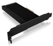 Icy Box - IB-PCI208-HS - Storage Controller - Zwart - Aluminium